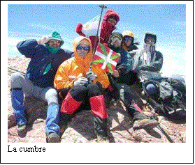 Cuadro de texto:  
La cumbre
