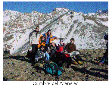Cuadro de texto:  
Cumbre del Arenales
