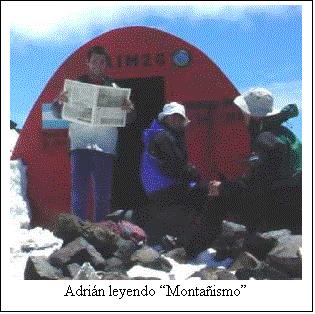 Cuadro de texto:  
Adri�n leyendo �Monta�ismo�
