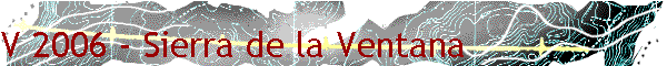 V 2006 - Sierra de la Ventana